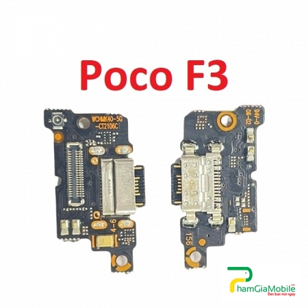 Cụm Sạc, Chui Sạc Xiaomi Poco F3 Sạc Chập Chờn, Không Vào Pin